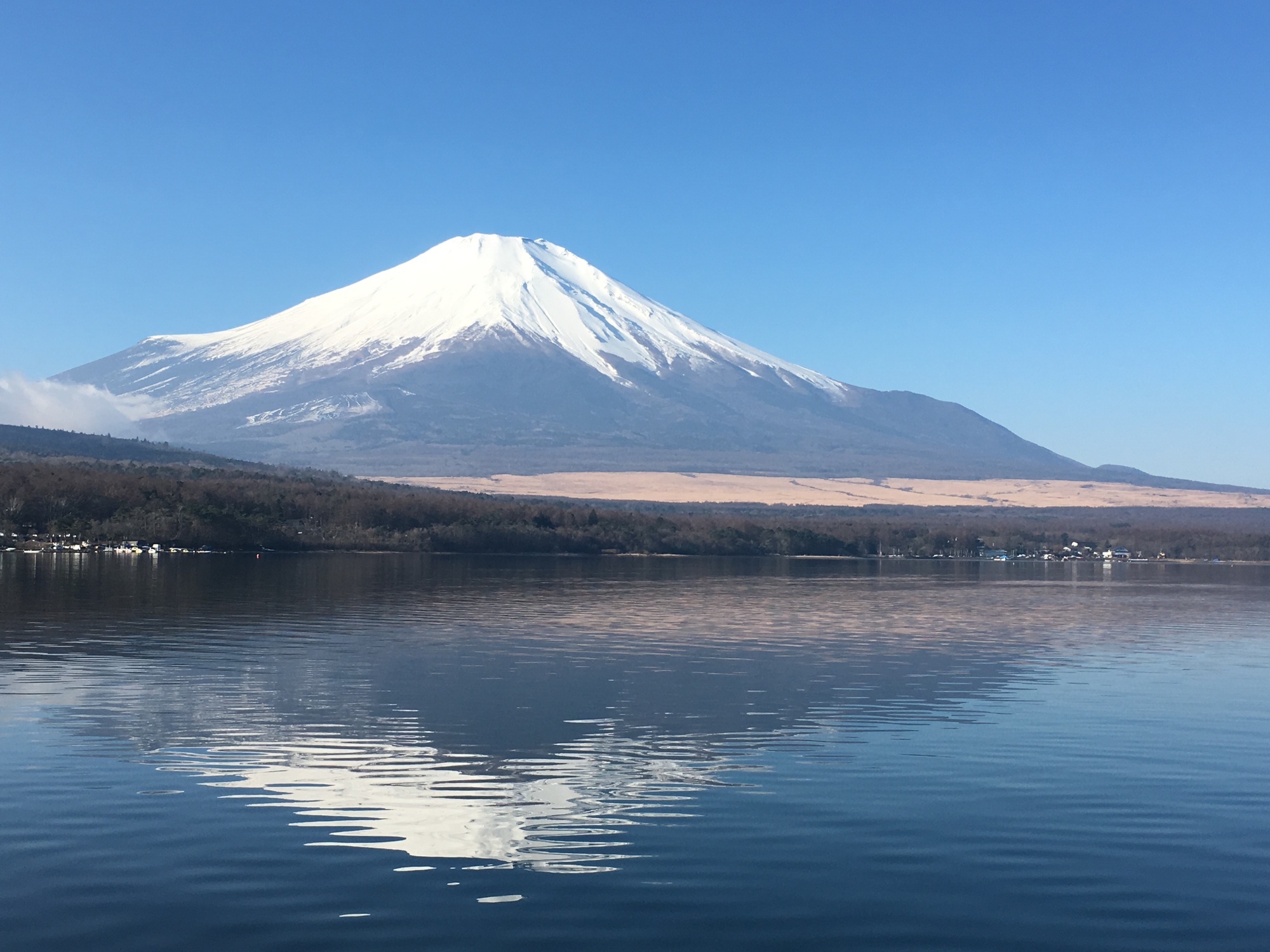 山中湖からの逆さ富士｜Mt.FUJI View Spot!｜富士山｜chafuka