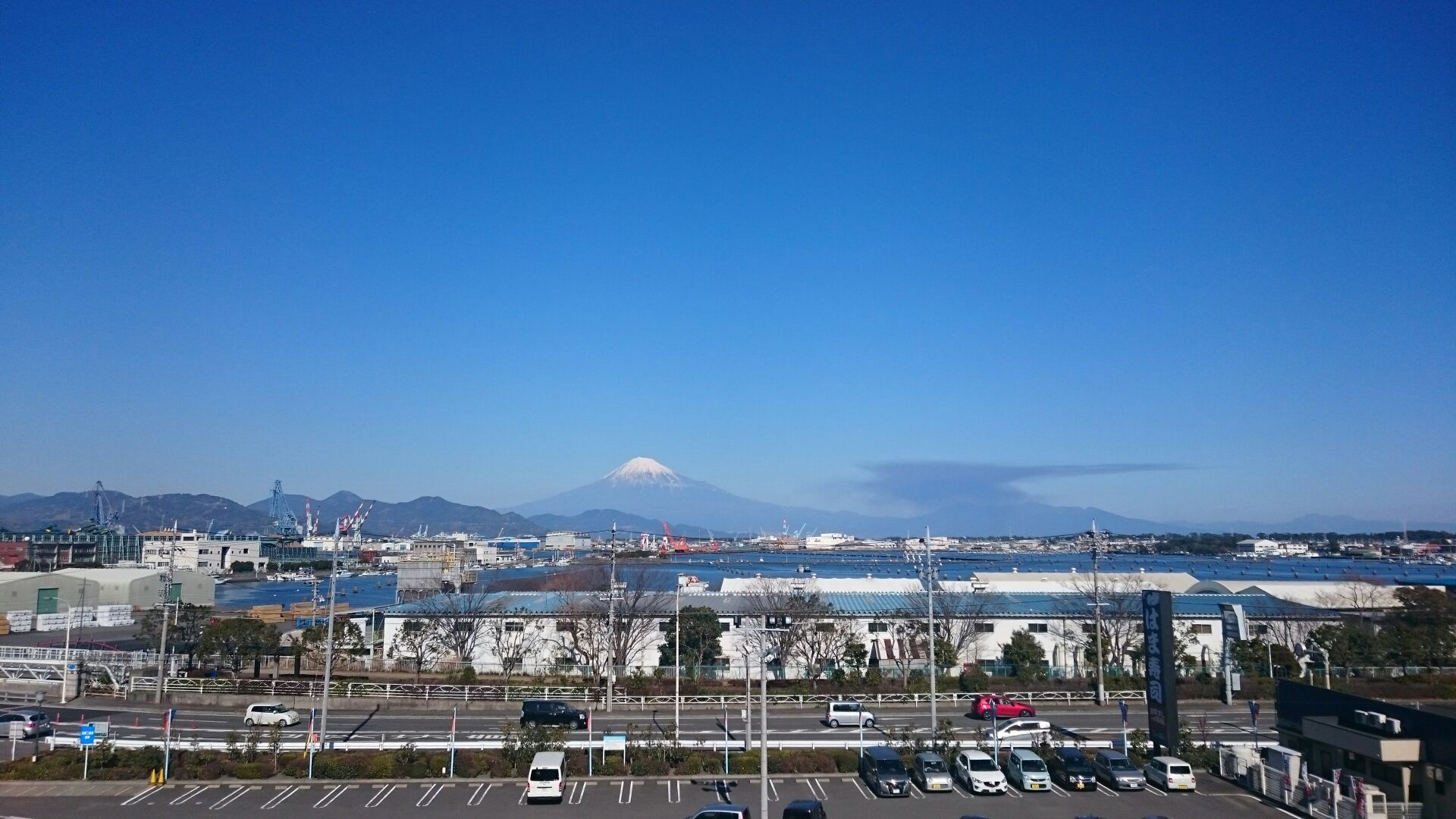 ベイドリーム清水からの富士山 Mt Fuji View Spot 富士山 Chafuka