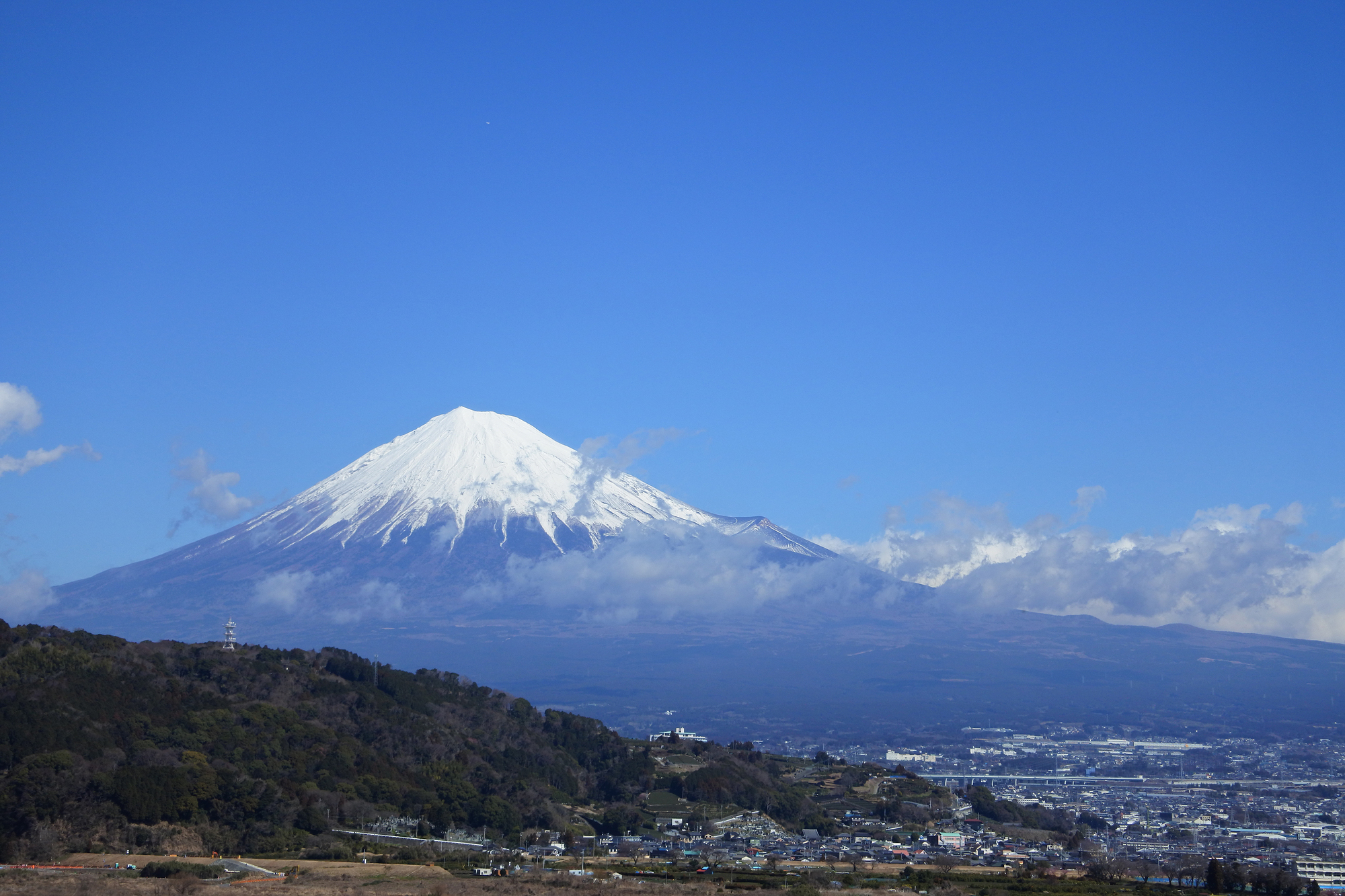 富士川ｓａから見る富士山 Mt Fuji View Spot 富士山 Chafuka