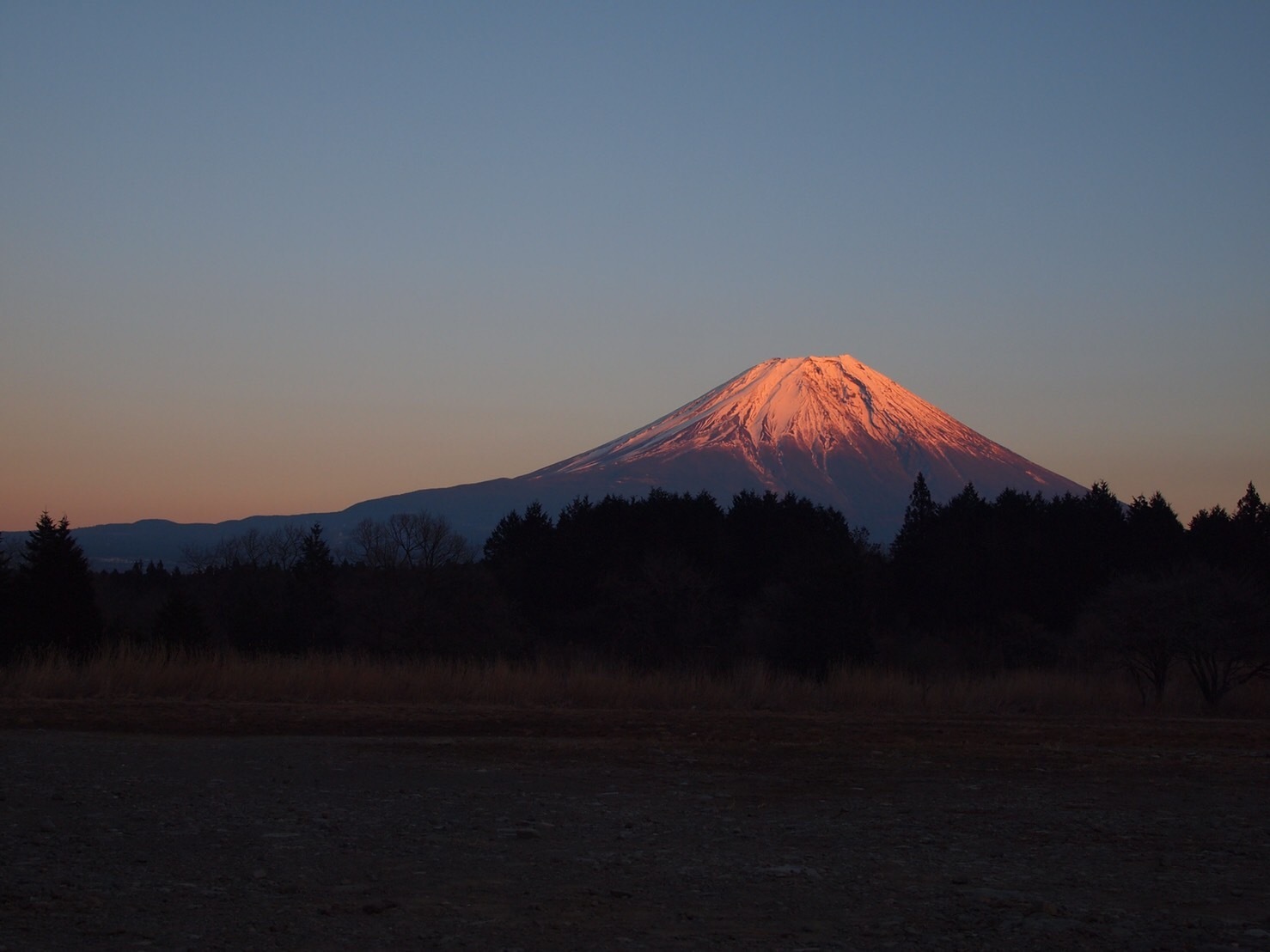 夕日に照らされて・・・｜Mt.FUJI View Spot!｜富士山｜chafuka