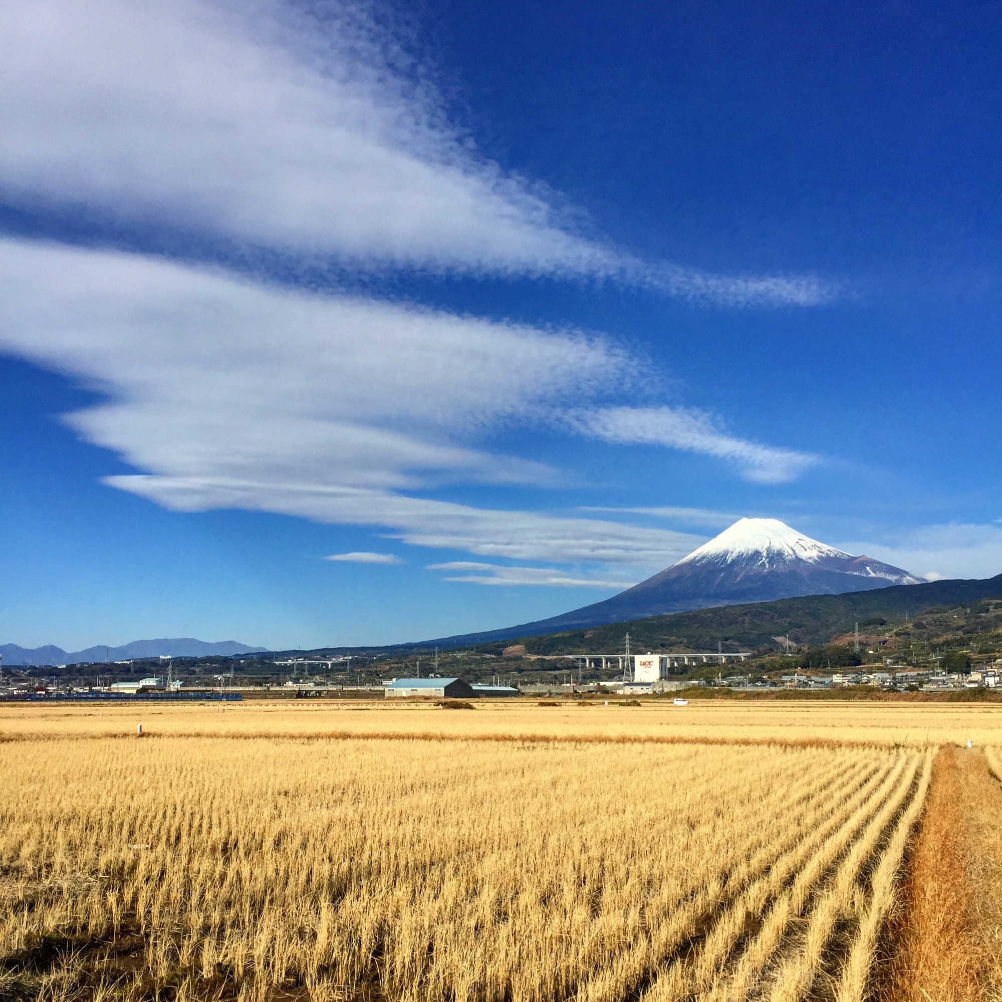 青い空と雲と富士山 Mt Fuji View Spot 富士山 Chafuka