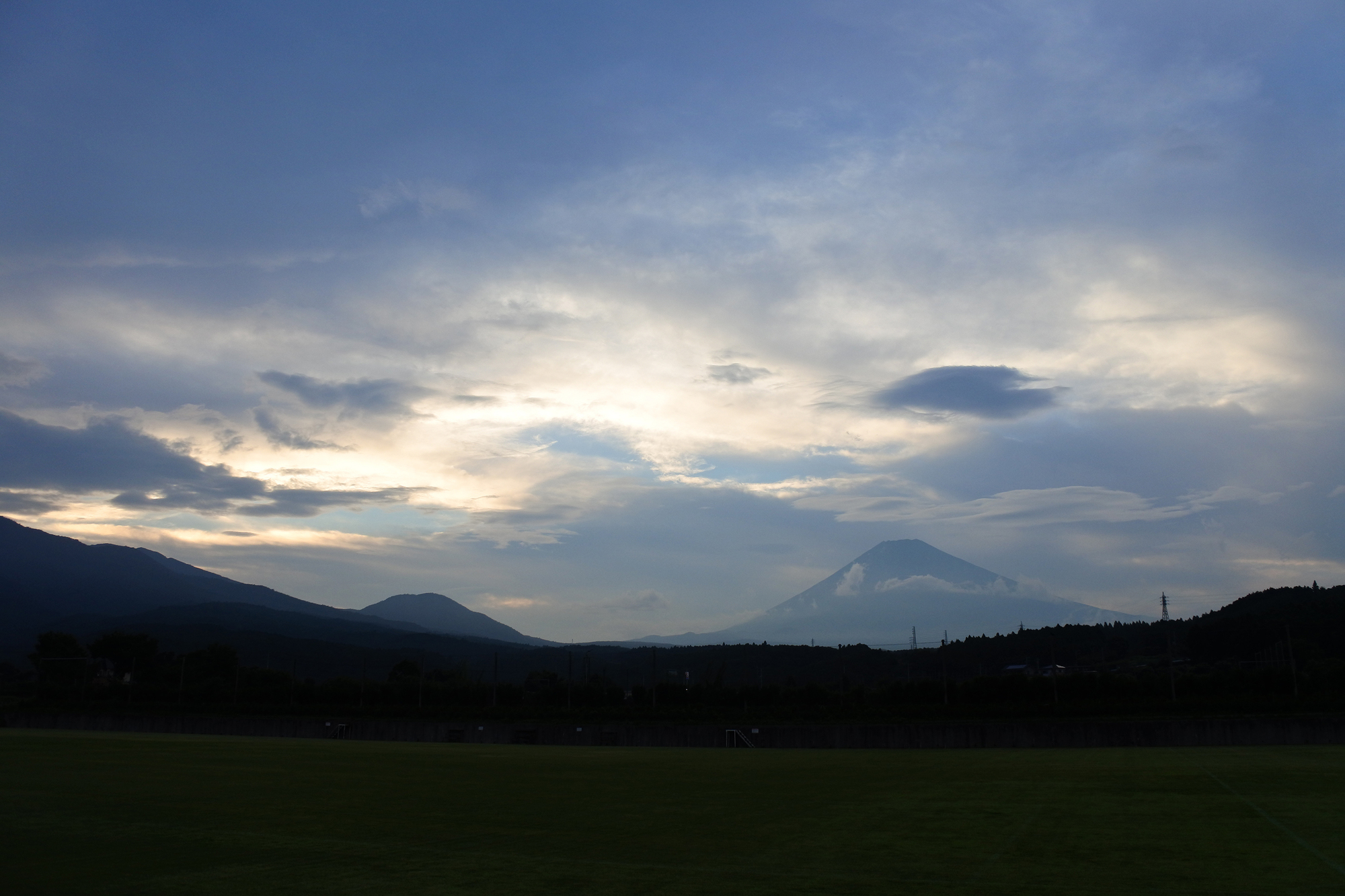 夏の日の夕暮れ｜Mt.FUJI View Spot!｜富士山｜chafuka