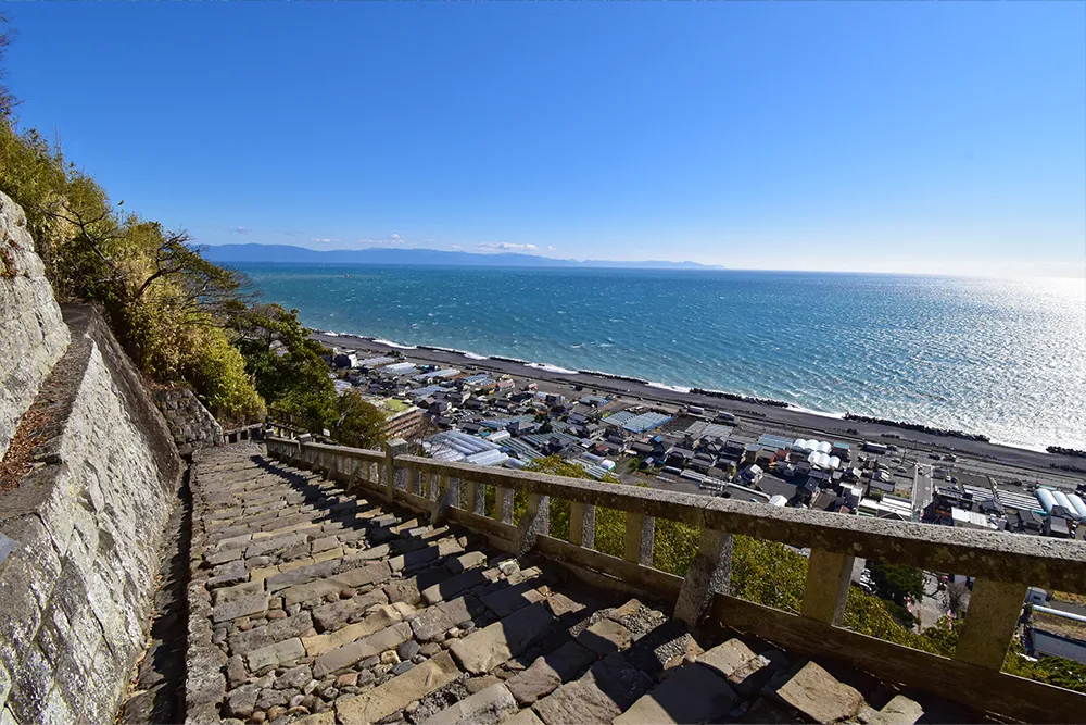 久能山東照宮の階段