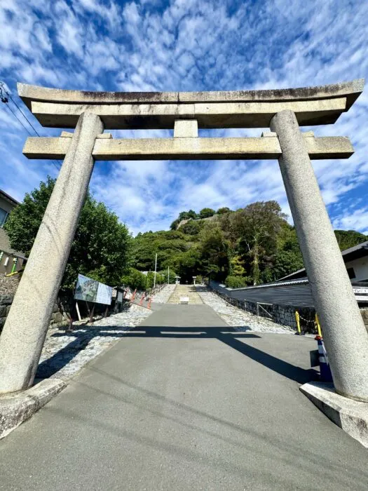 久能山東照宮の鳥居