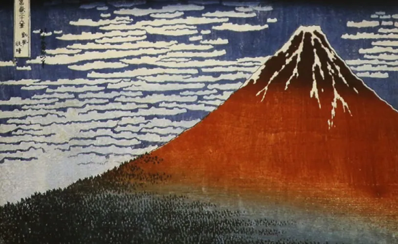 富嶽三十六景 凱風快晴