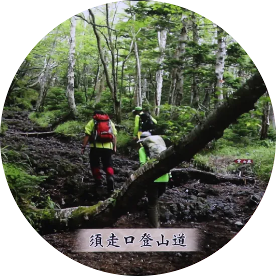 須走口登山道