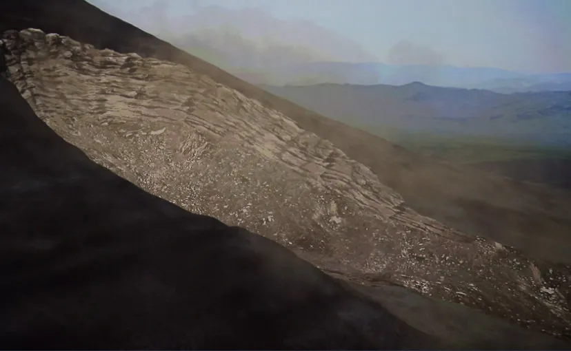 古富士山の崩壊